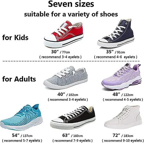 3 Pairs Of Shoelaces, 0.8cm Wide Flat Shoelaces For Sneakers, Running, Adults, Kids