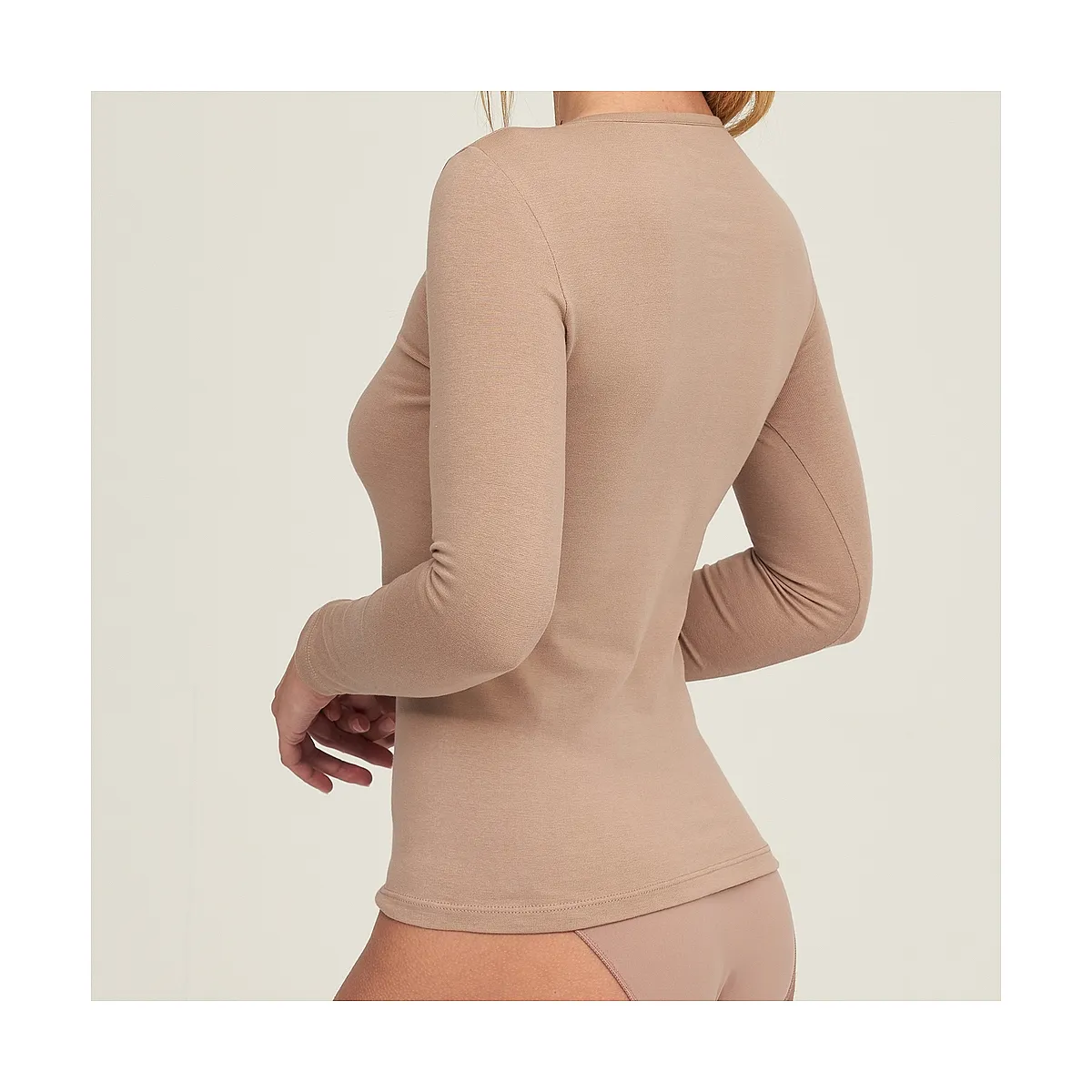 5876b ROUND NECK BASIC UNDERSHIRT
