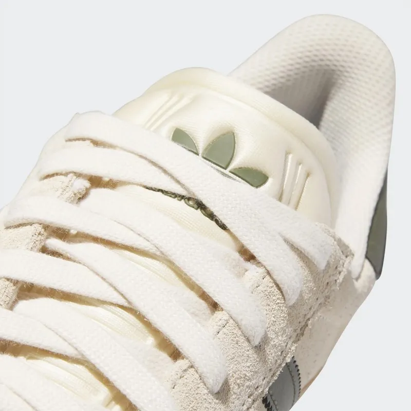 ADIDAS Gazelle ADV Ecru Tint / Focus Olive / Gum skate sneakers