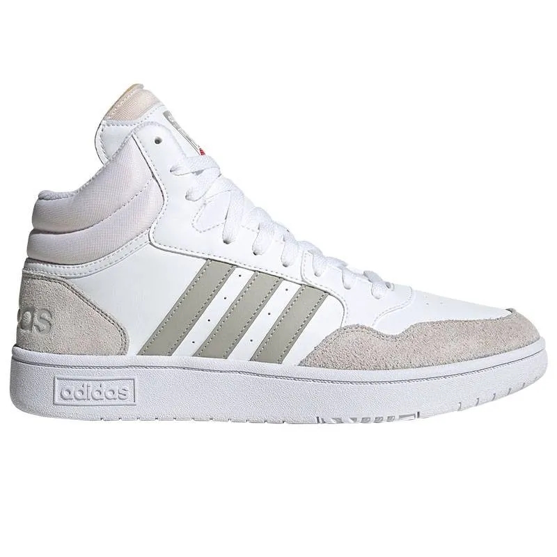 ADIDAS HOOPS 3.0 MID CLOUD WHITE
