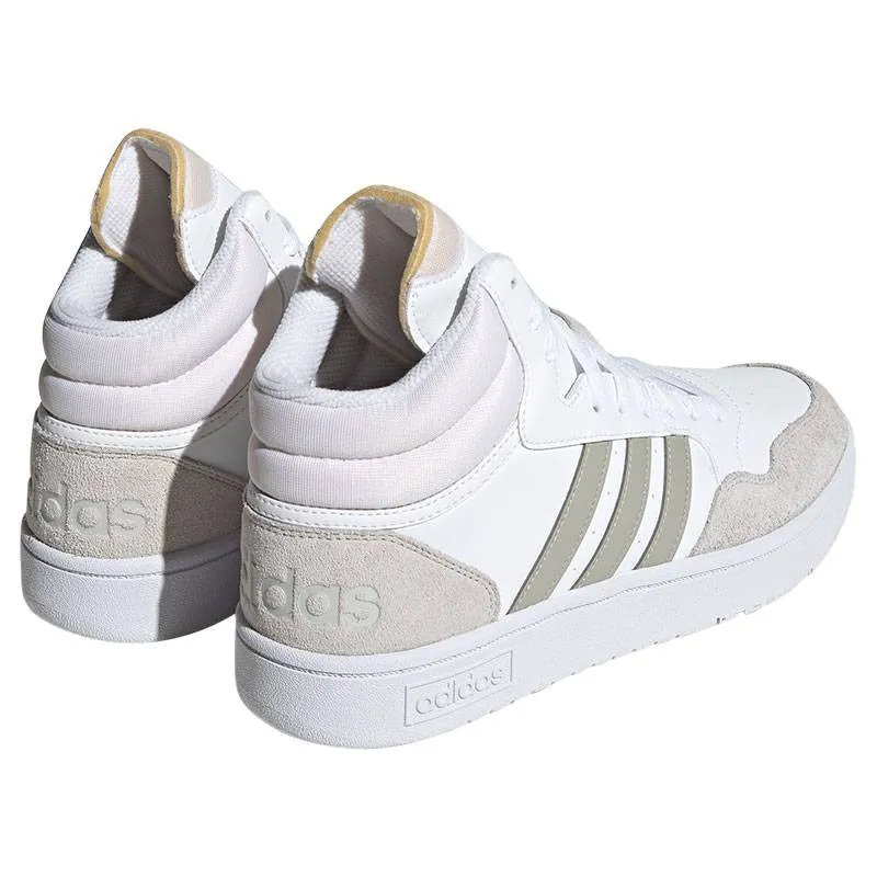 ADIDAS HOOPS 3.0 MID CLOUD WHITE