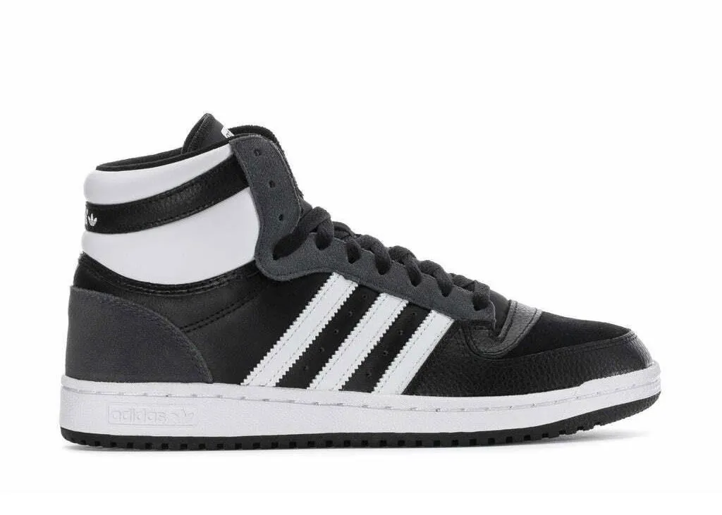 adidas Originals Top Ten Hi Black White Grey