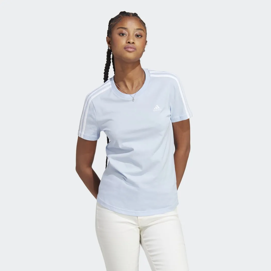 ADIDAS PERFORMANCE ESSENTIALS SLIM 3STRIPES TEE