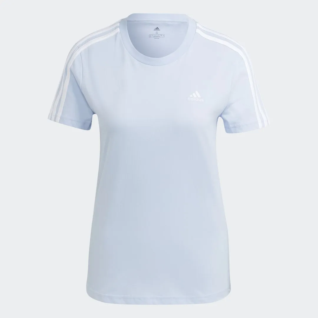 ADIDAS PERFORMANCE ESSENTIALS SLIM 3STRIPES TEE
