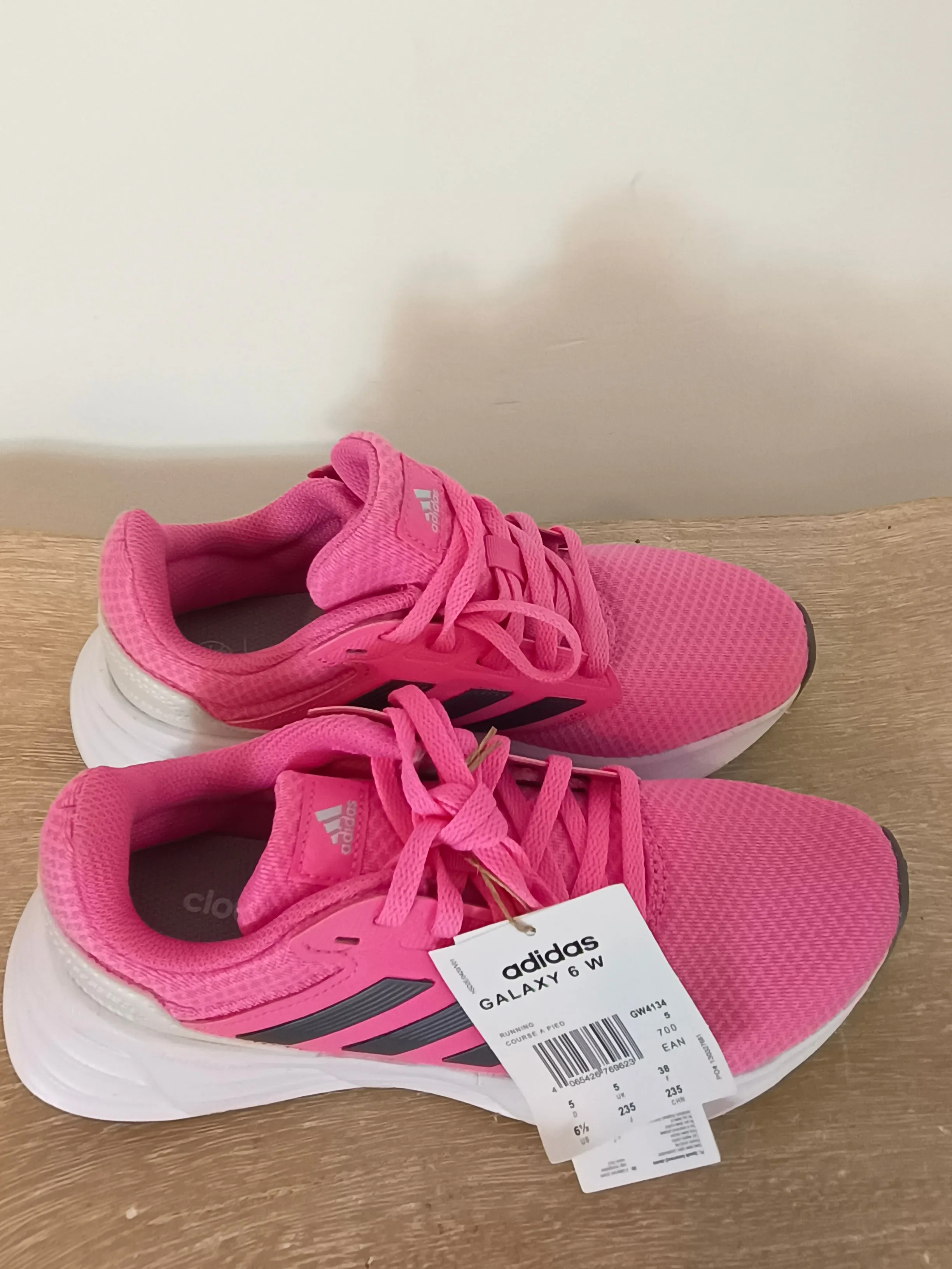ADIDAS. Zapatillas rosas T.38