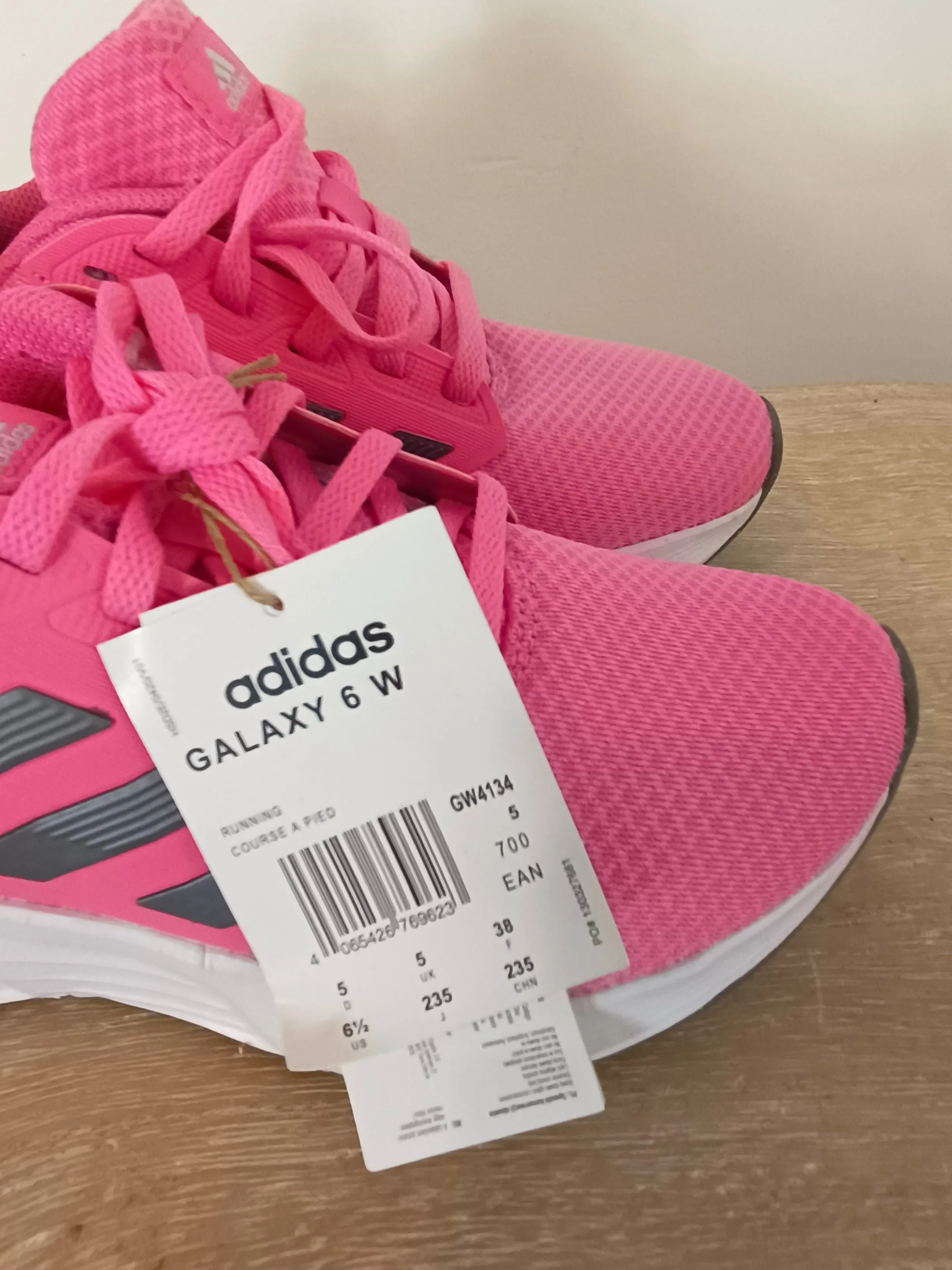 ADIDAS. Zapatillas rosas T.38
