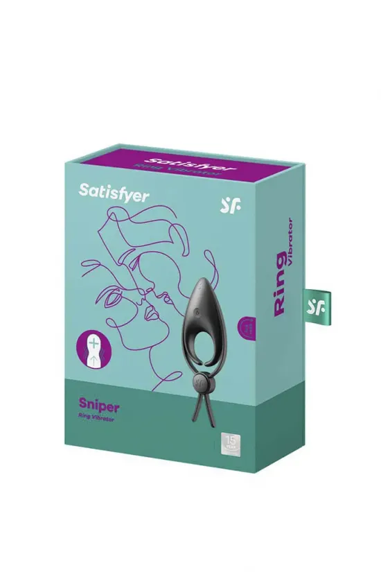 ANILLO PARA EL PENE SNIPER  NEGRO