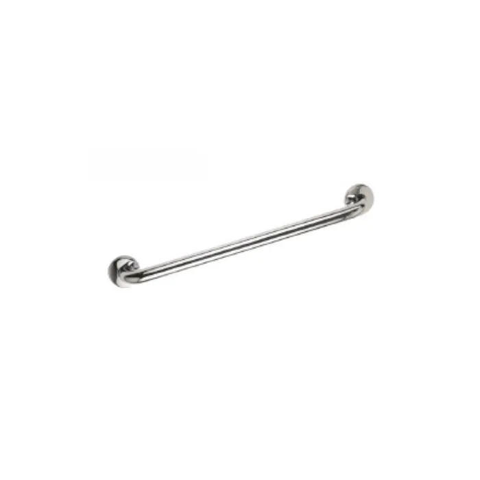 Barra recta inox satinada 60 cm