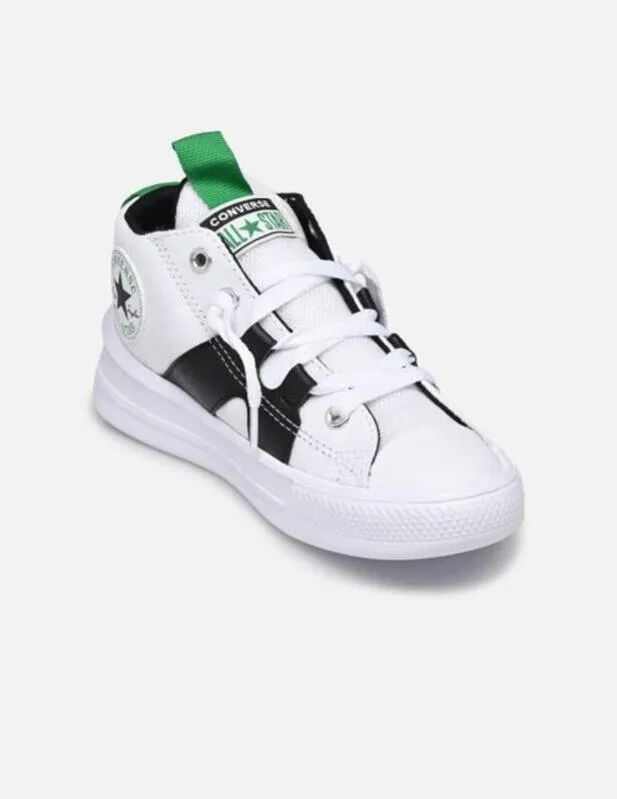  Basket Ctas Ultra MID Blancas para Niño
