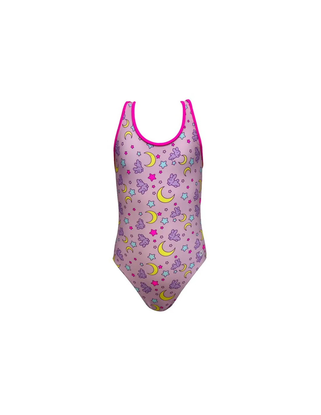 Bañador de Natación Ras Classic Back Pink Mujer