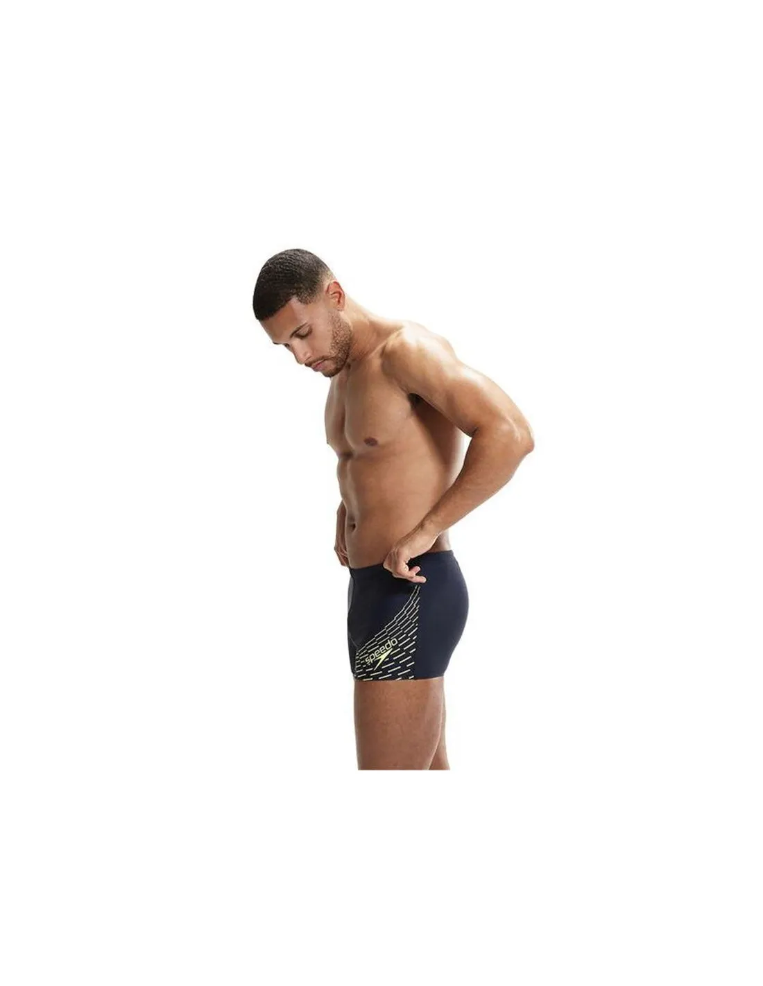 Bañador de Natación Speedo Medley Logo Aquashort Hombre