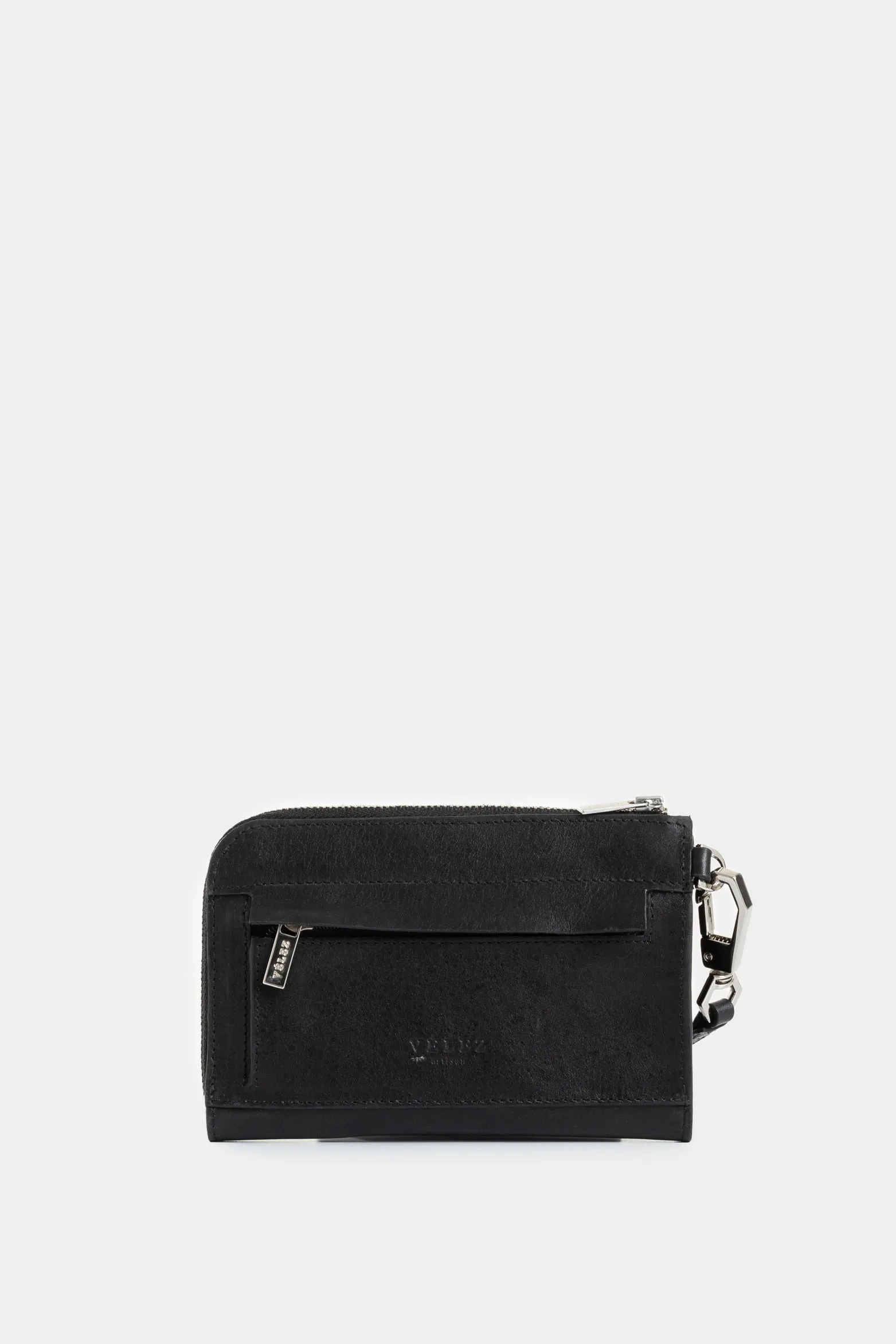 Billetera Holy de cuero para mujer taches