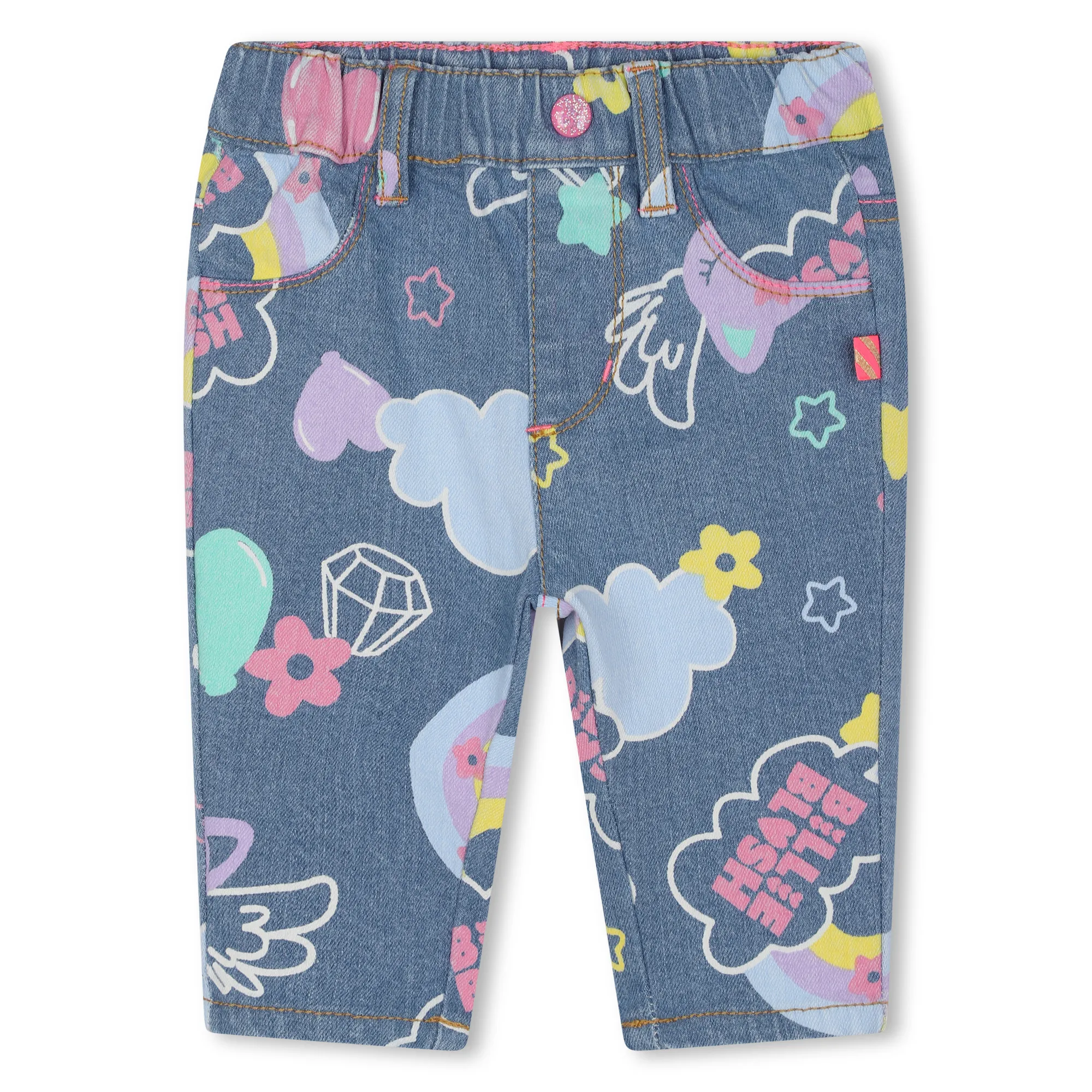BILLIEBLUSH Pantalón vaquero estampado