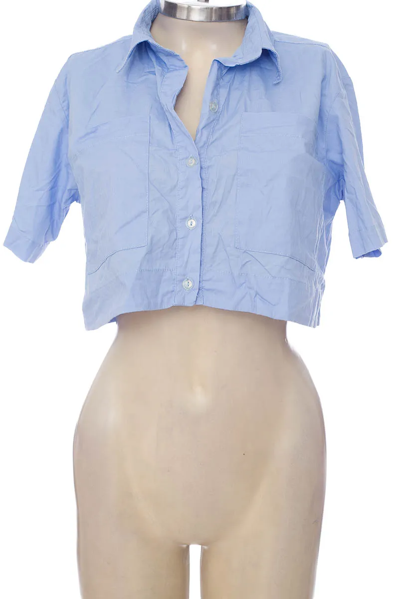 BLUSA COLOR AZUL  SEGURA SIN LIMITE