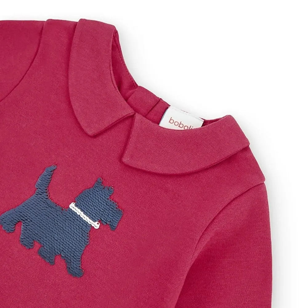 Boboli Vestido de bebe niña 705248 RUBI CORDONETS