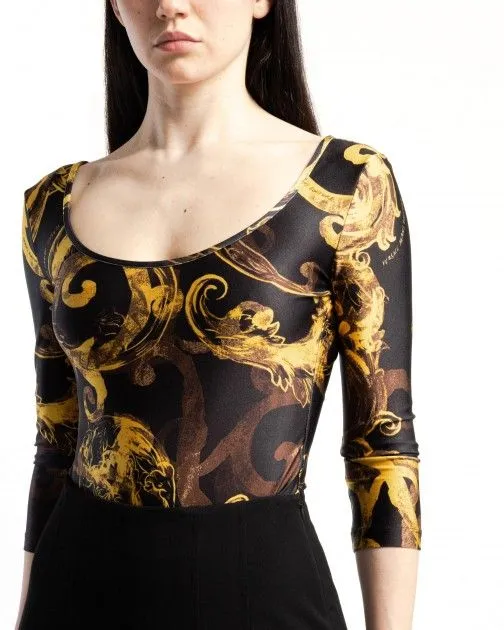 Body Versace Jeans Couture 76HAM221 Negro