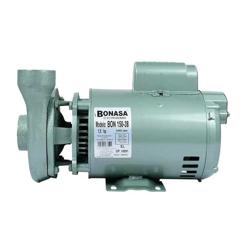 BOMBA DE AGUA CON IMPULSOR BONASA NORYL BON 15038 1.5HP MONOFÁSICO