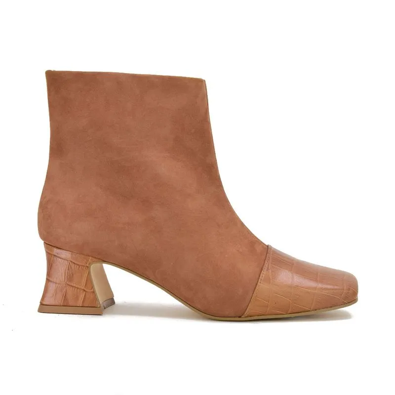 Bota de Vestir de Cuero Nobuck Marco Donatti