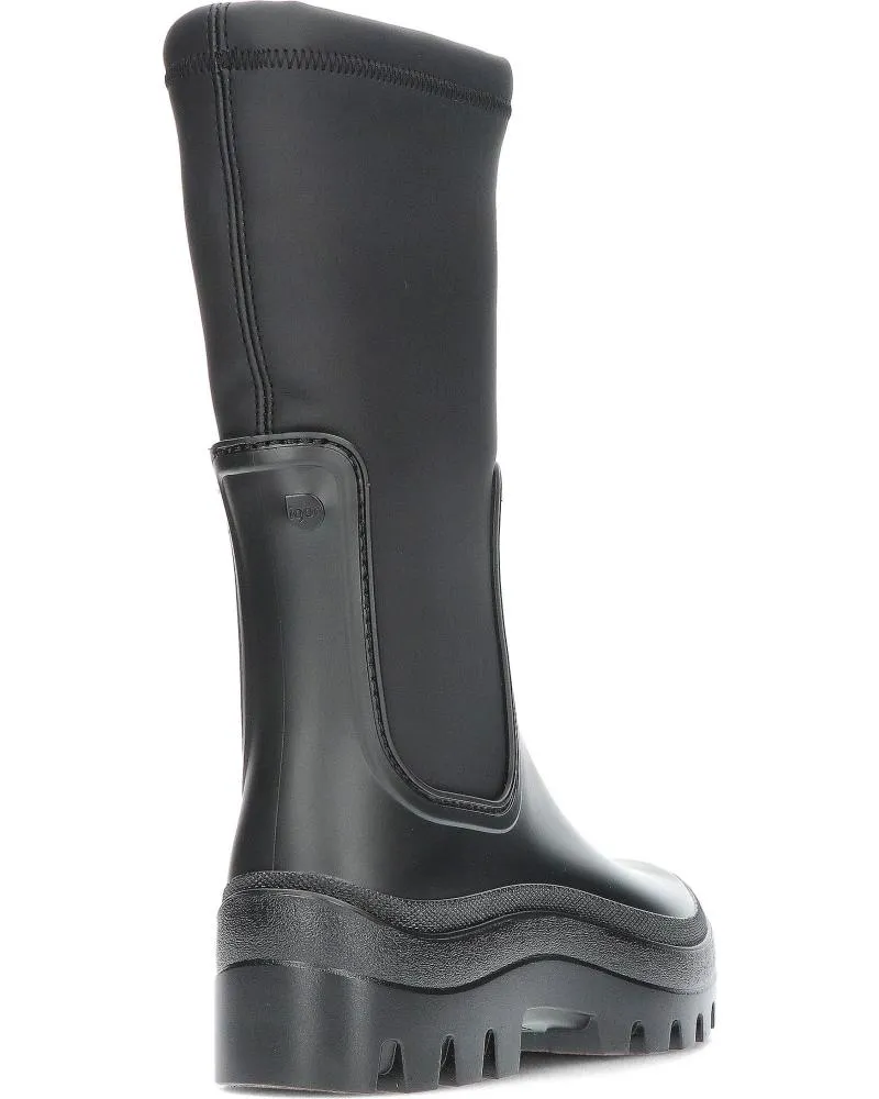 Botas de agua de Mujer IGOR BOTAS DE AGUA SOUL ENGOMADO W10301 BLACK