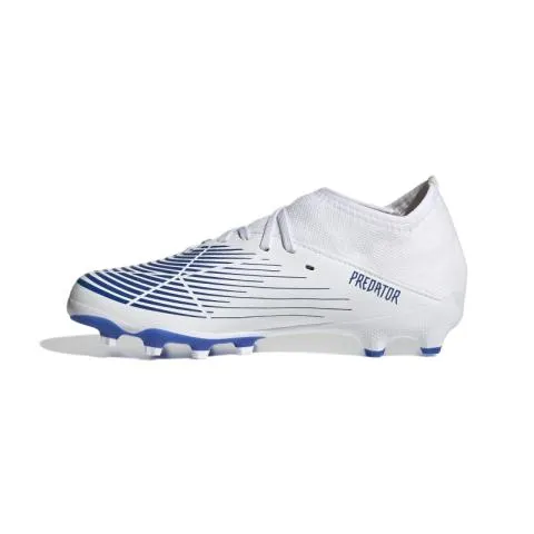 BOTAS DE FúTBOL JR  ADDIDAS PREDATOR EDGE.3 MG BLANCOAZUL  GZ2893
