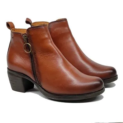Botin mujer Giorda tacon cuero