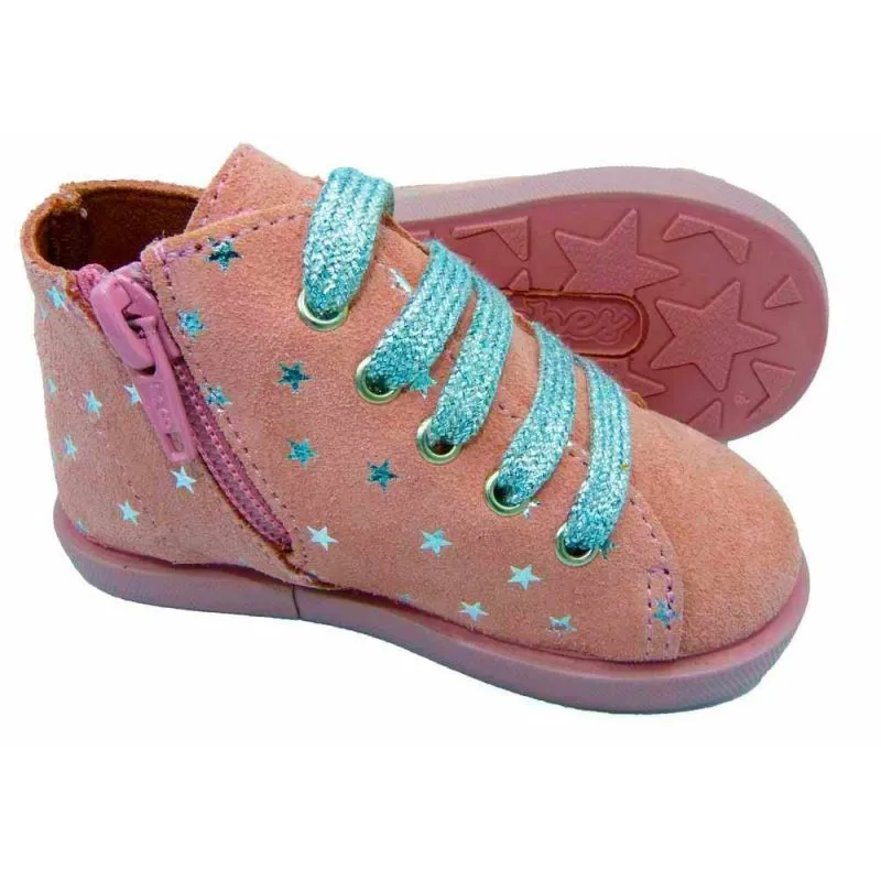 Botin niña rosa