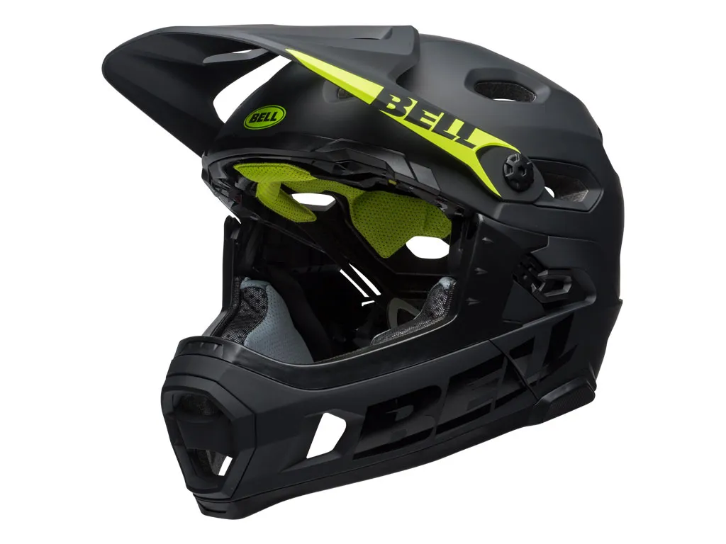 BS SUPER DH MIPS SPHERICAL MATTE BLACK/GLOSS BLACK M