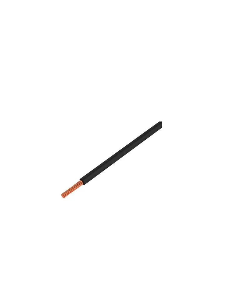 CABLE FLEXIBLE H07VK 1X4 MM² | NEGRO 100 METROS