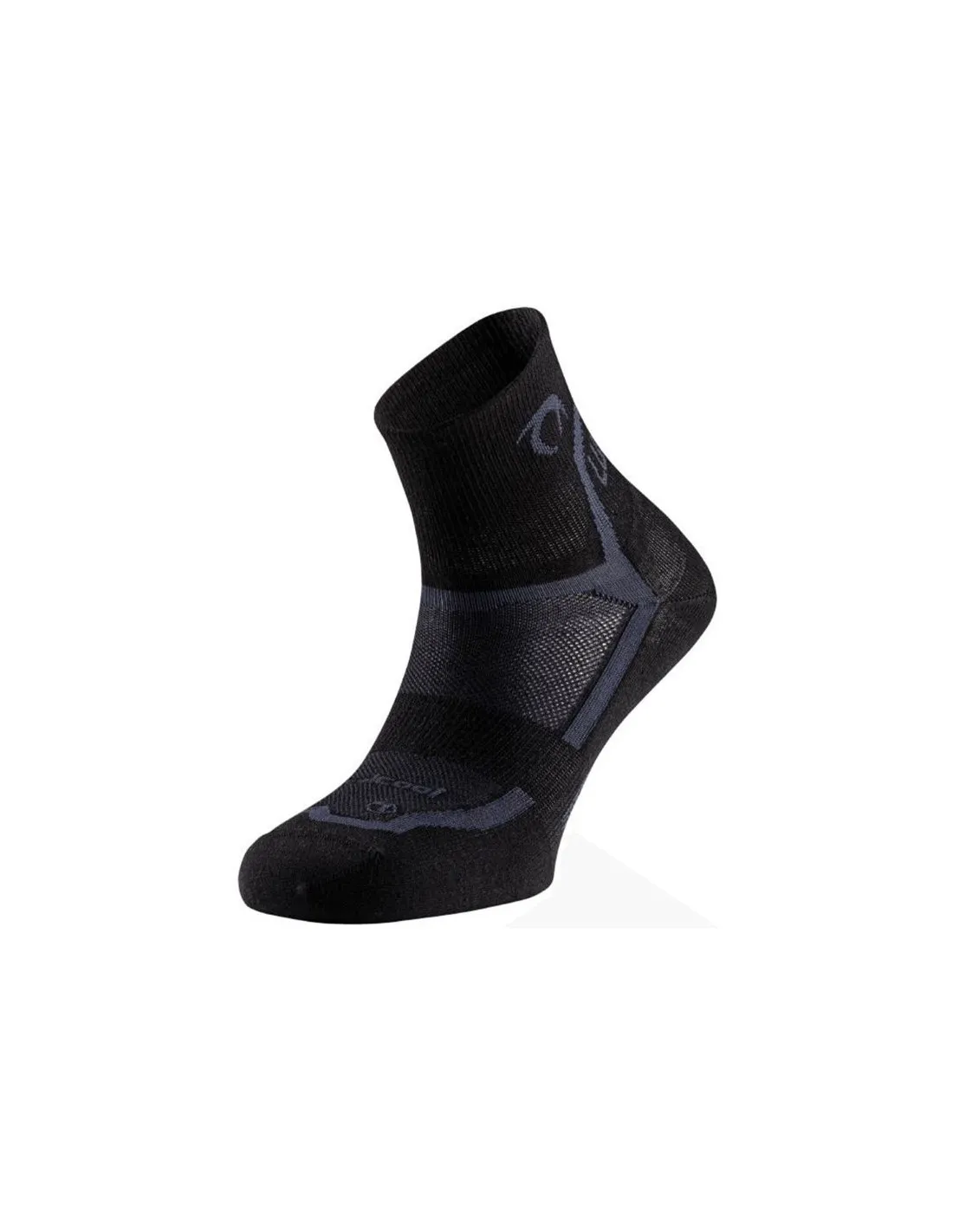 Calcetines de Running Lurbel Rise Five Marengo/Negro