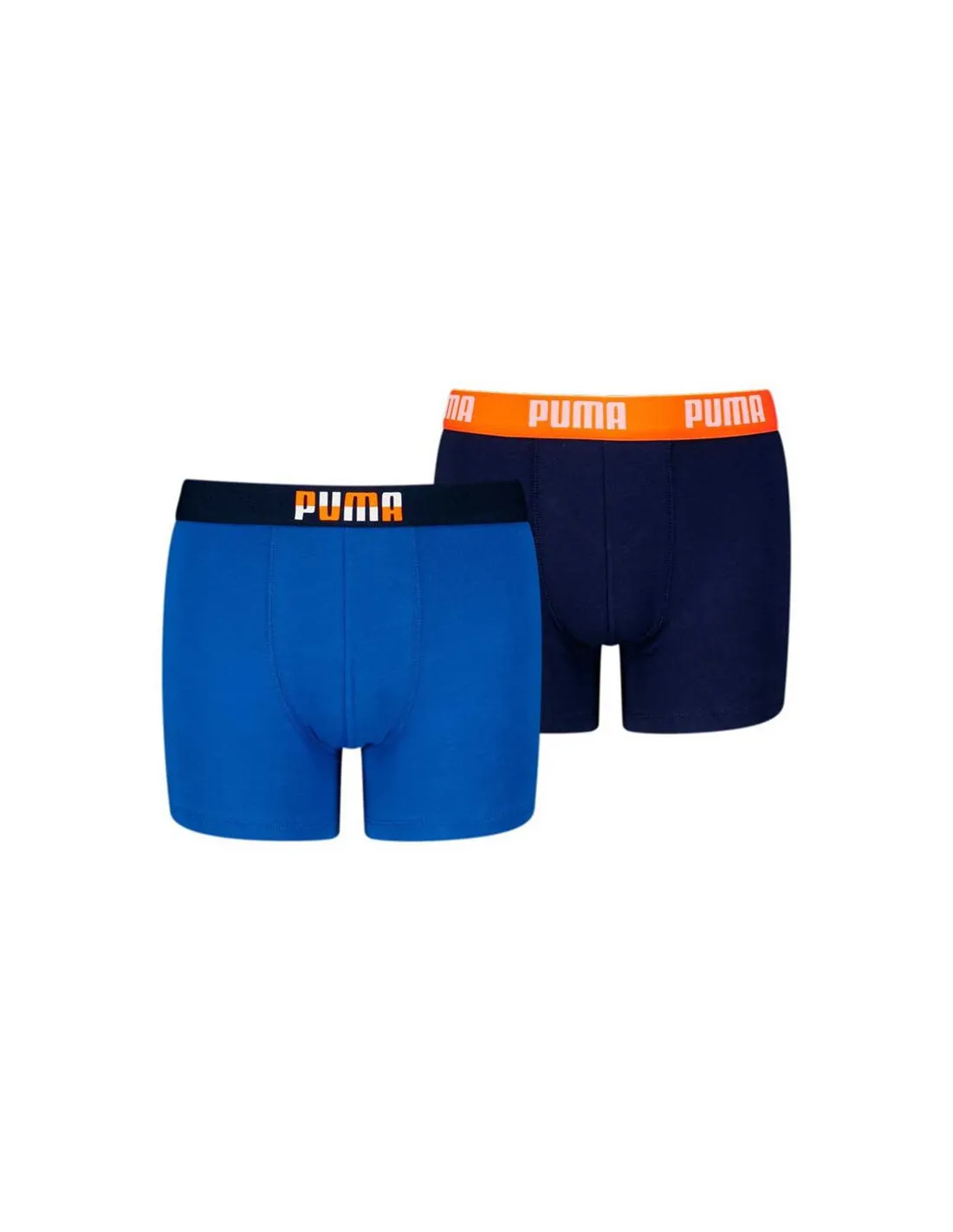 Calzoncillos Puma Placed Logo 2P Infantil blue combo