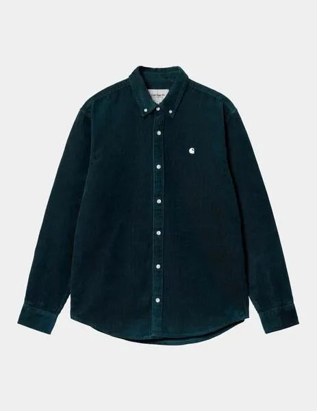 CAMISA CARHARTT MADISON CORD  DUCK BLUE / WAX