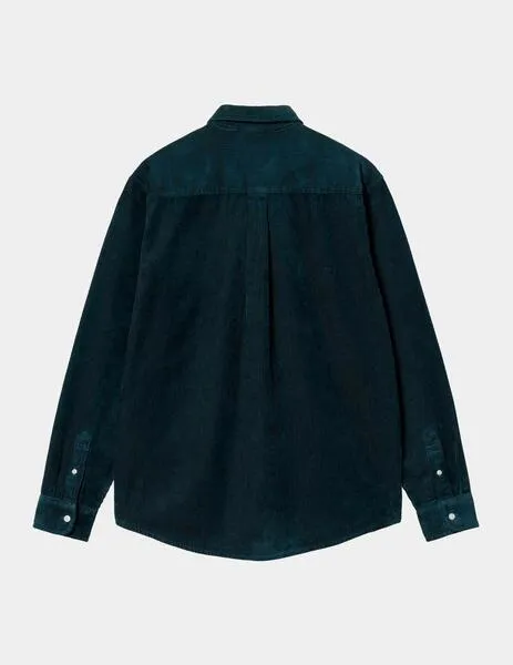 CAMISA CARHARTT MADISON CORD  DUCK BLUE / WAX