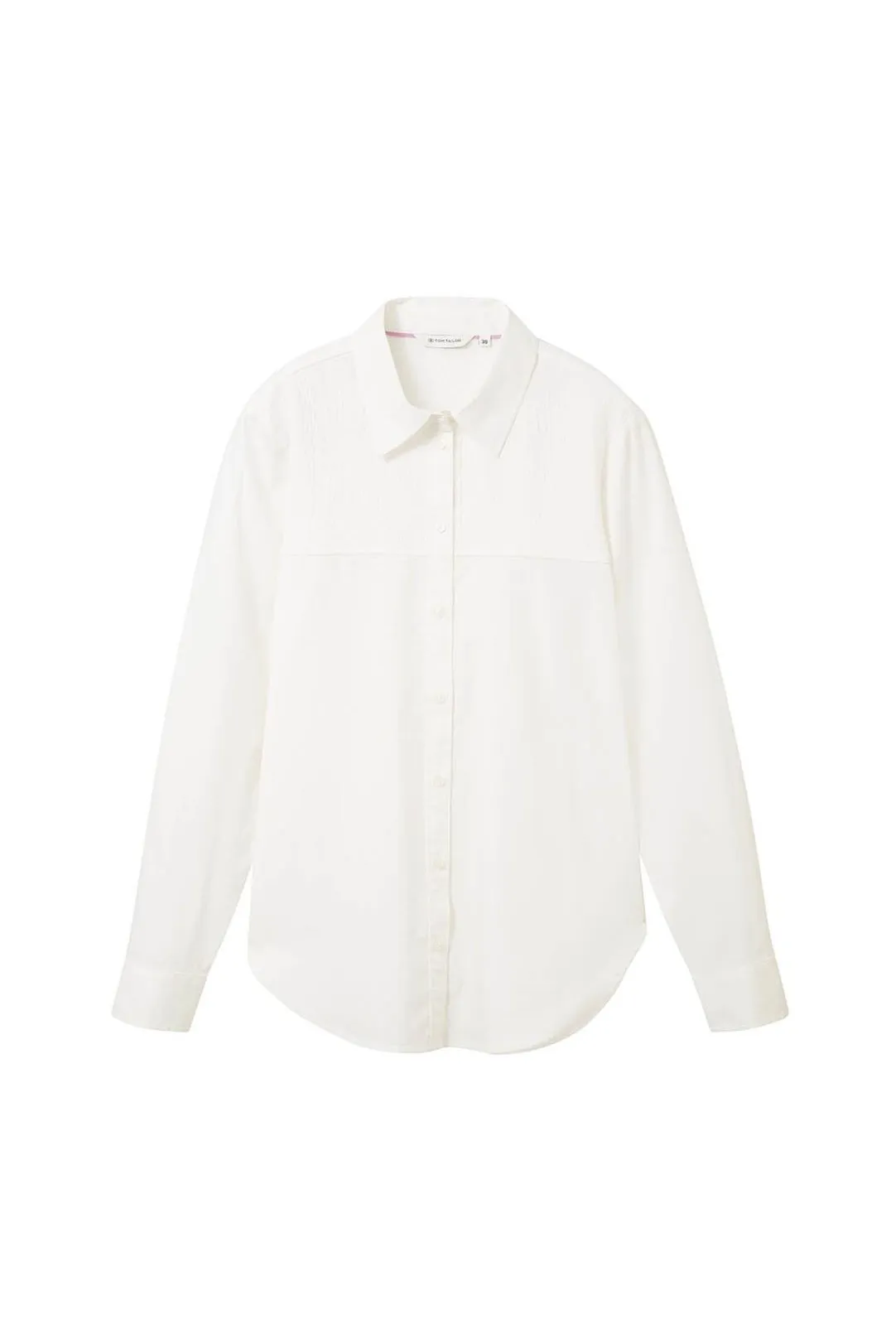 CAMISA MUJER TOM TAILOR BLANCO
