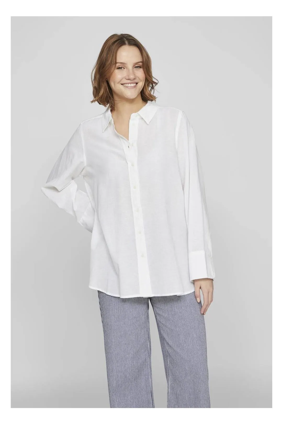 CAMISA MUJER VAPOROSA VILINAJA BLANCO
