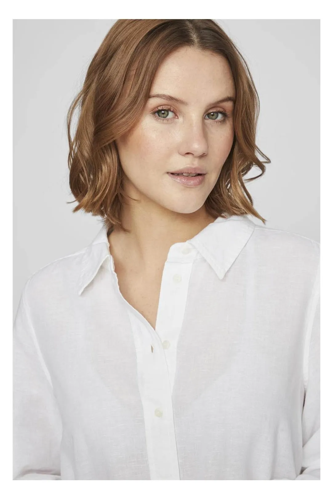 CAMISA MUJER VAPOROSA VILINAJA BLANCO