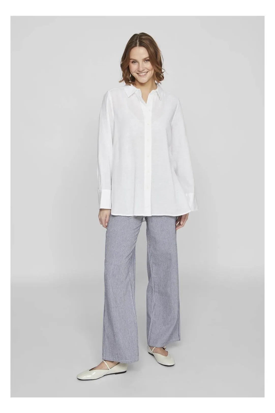 CAMISA MUJER VAPOROSA VILINAJA BLANCO