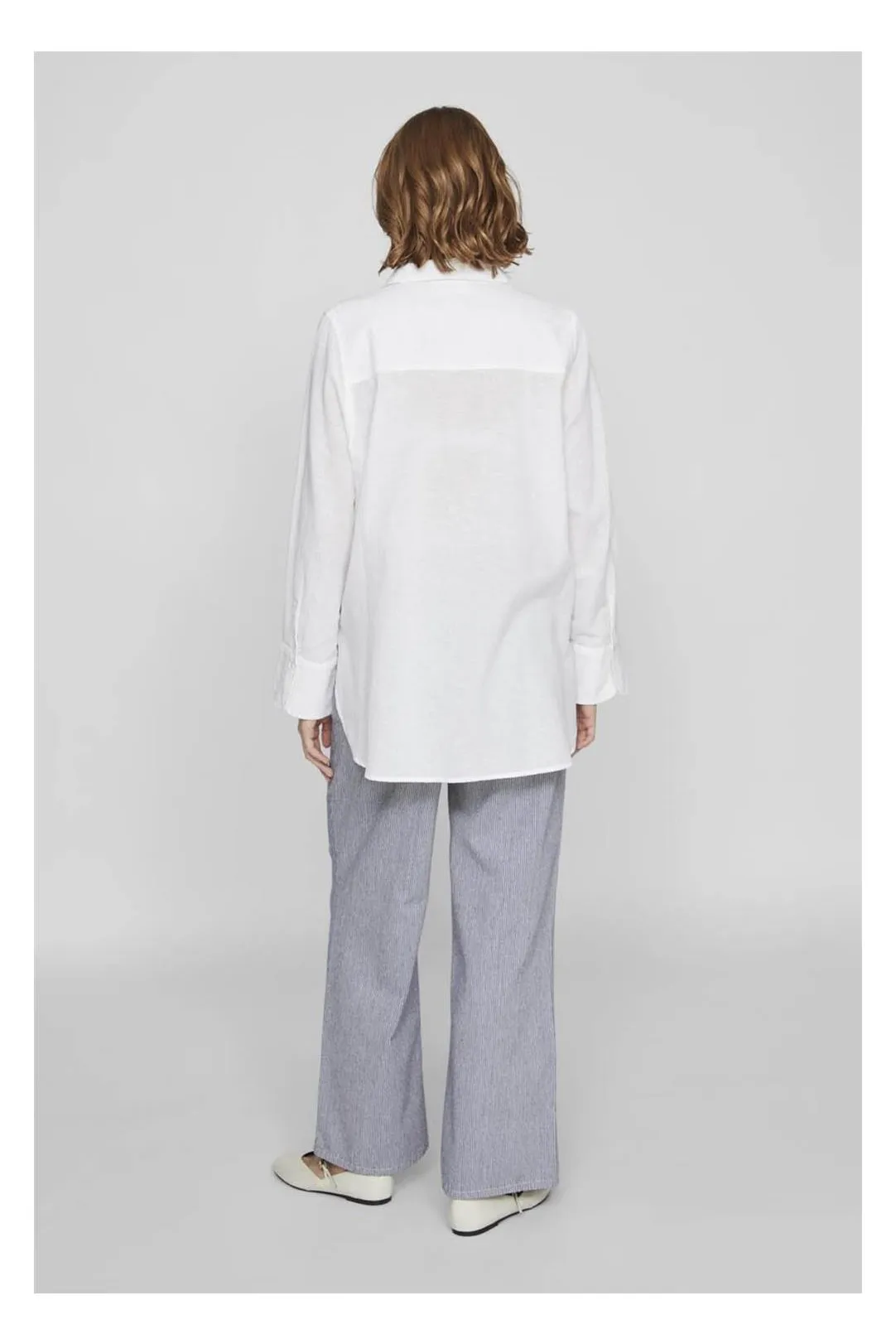 CAMISA MUJER VAPOROSA VILINAJA BLANCO