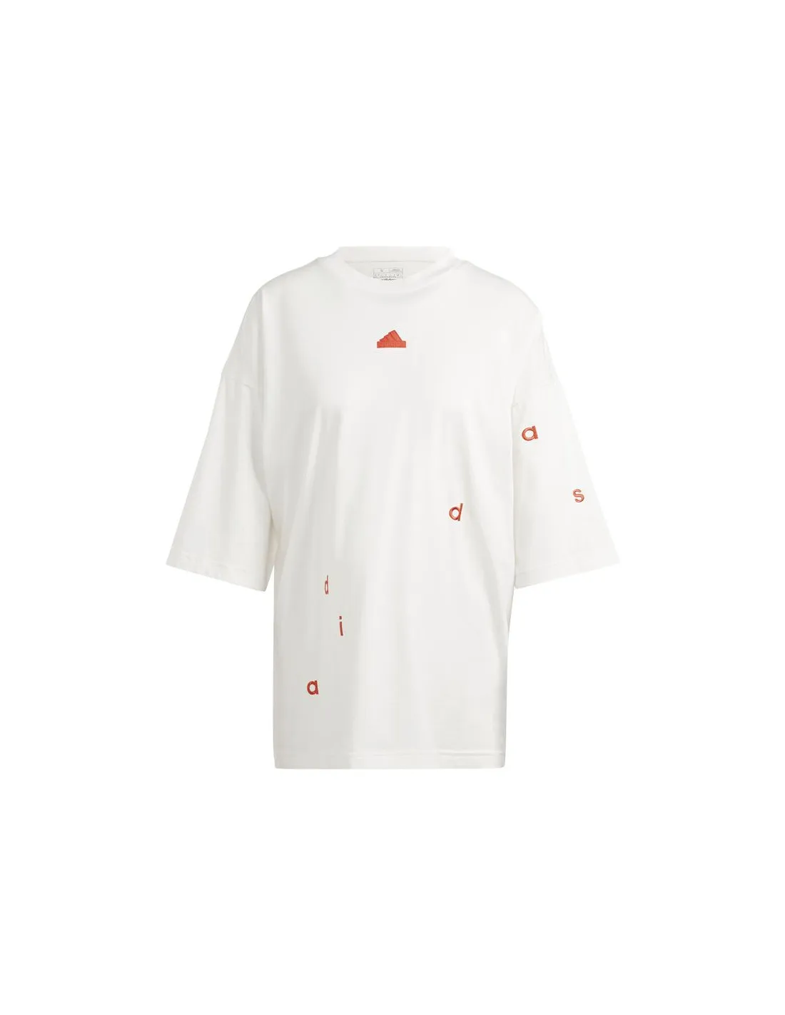 Camiseta adidas Bluv Q1 Mujer Blanca