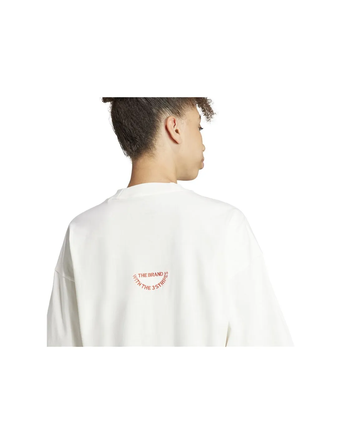 Camiseta adidas Bluv Q1 Mujer Blanca