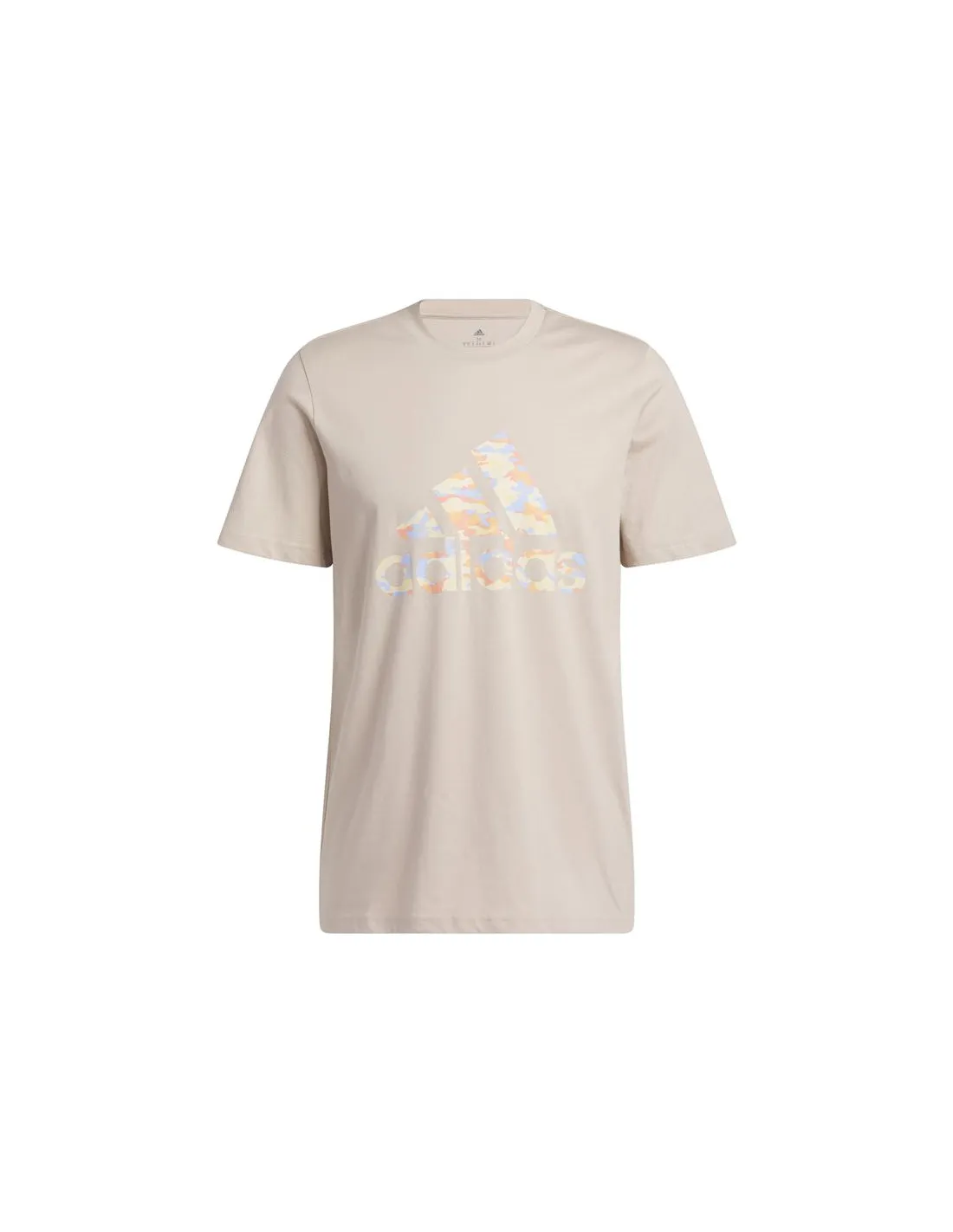 Camiseta adidas Camo Beige Hombre