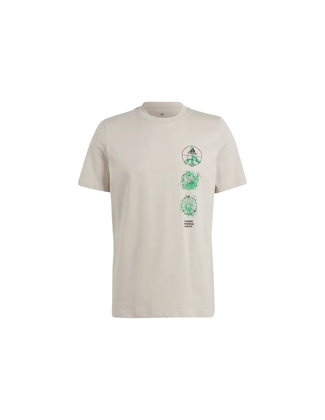 Camiseta adidas Change Triple Hombre
