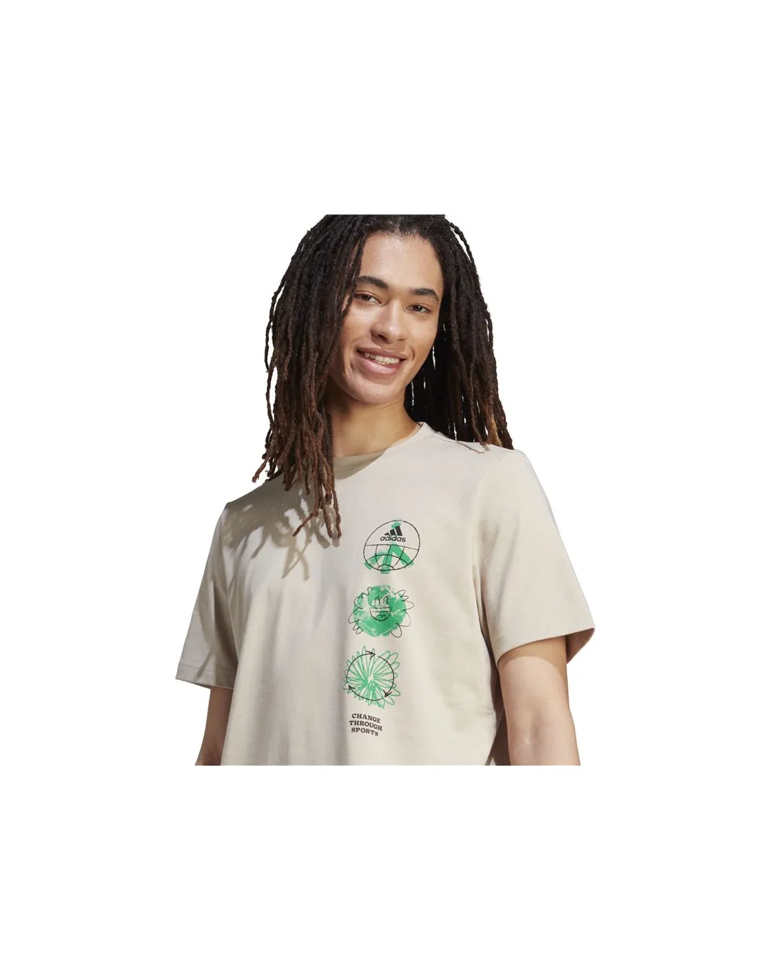 Camiseta adidas Change Triple Hombre