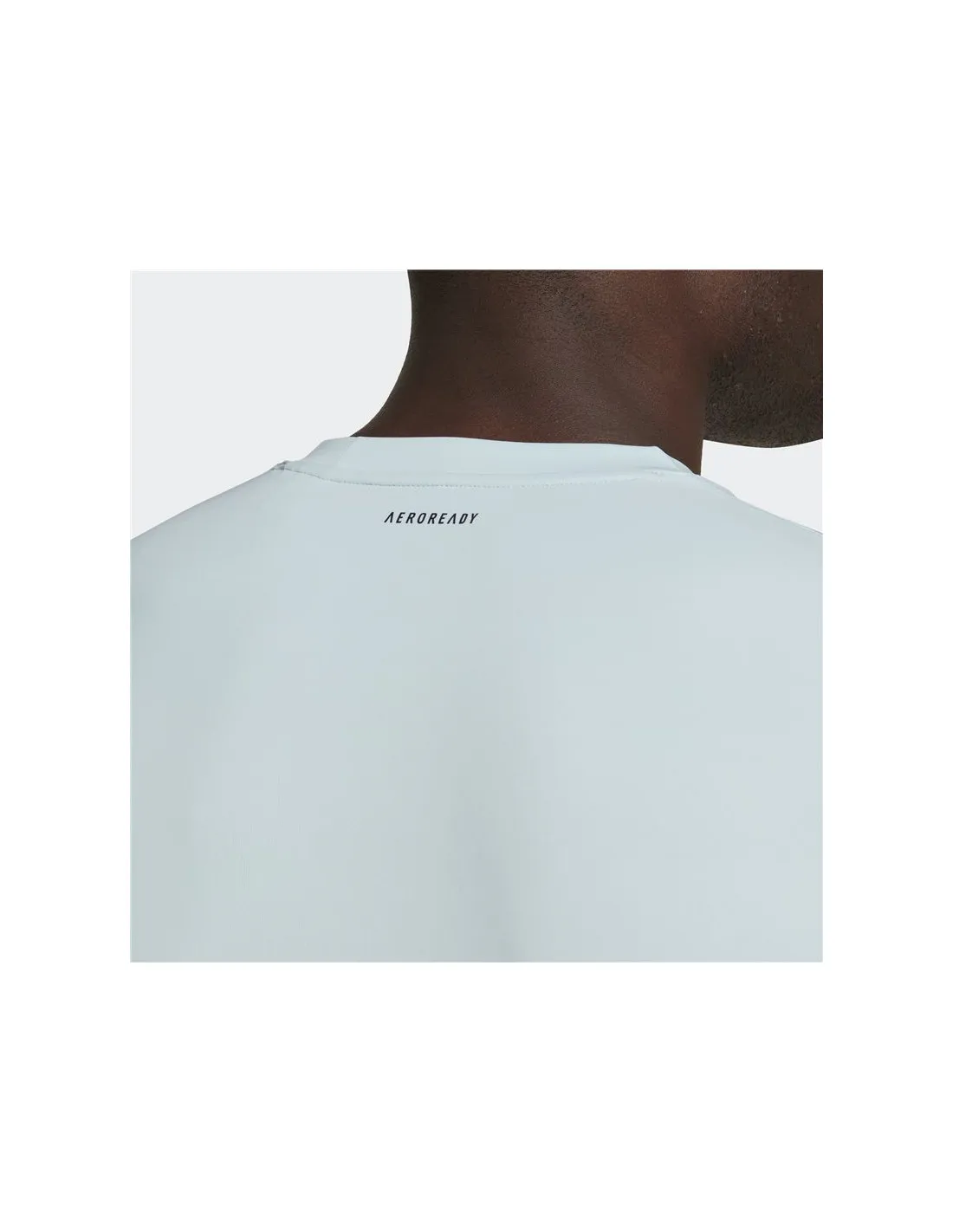Camiseta adidas Club Tennis 3 bandas azul Hombre