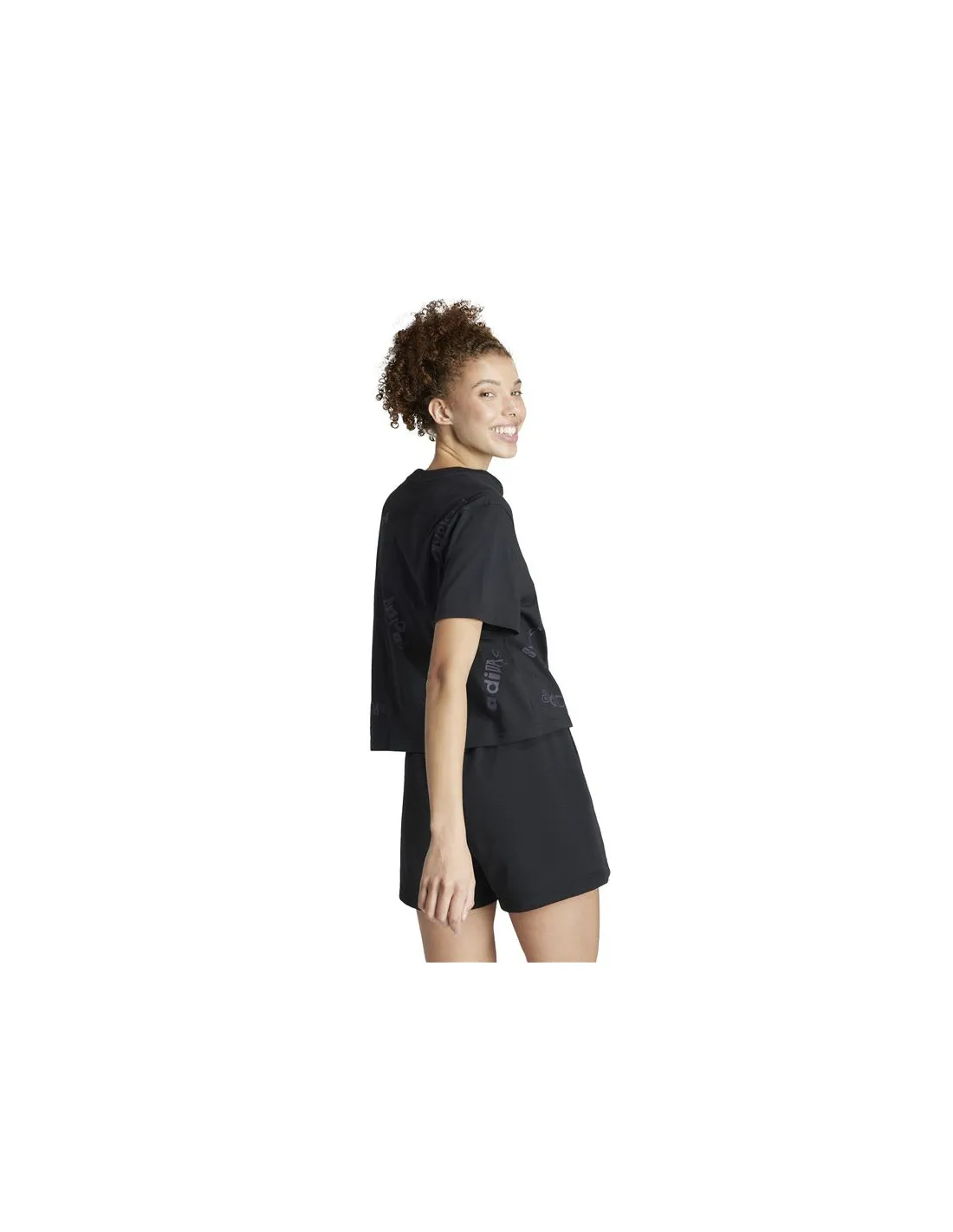 Camiseta adidas Par Gt1 Mujer Negro