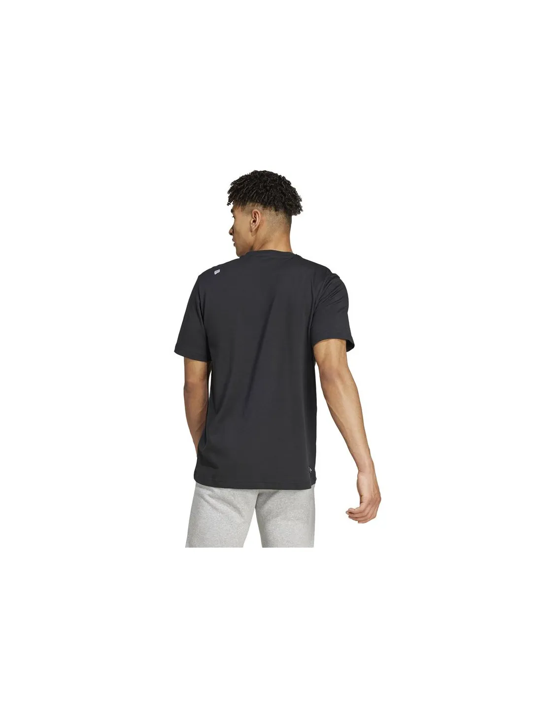 Camiseta adidas Remoji Graphic Hombre Negro