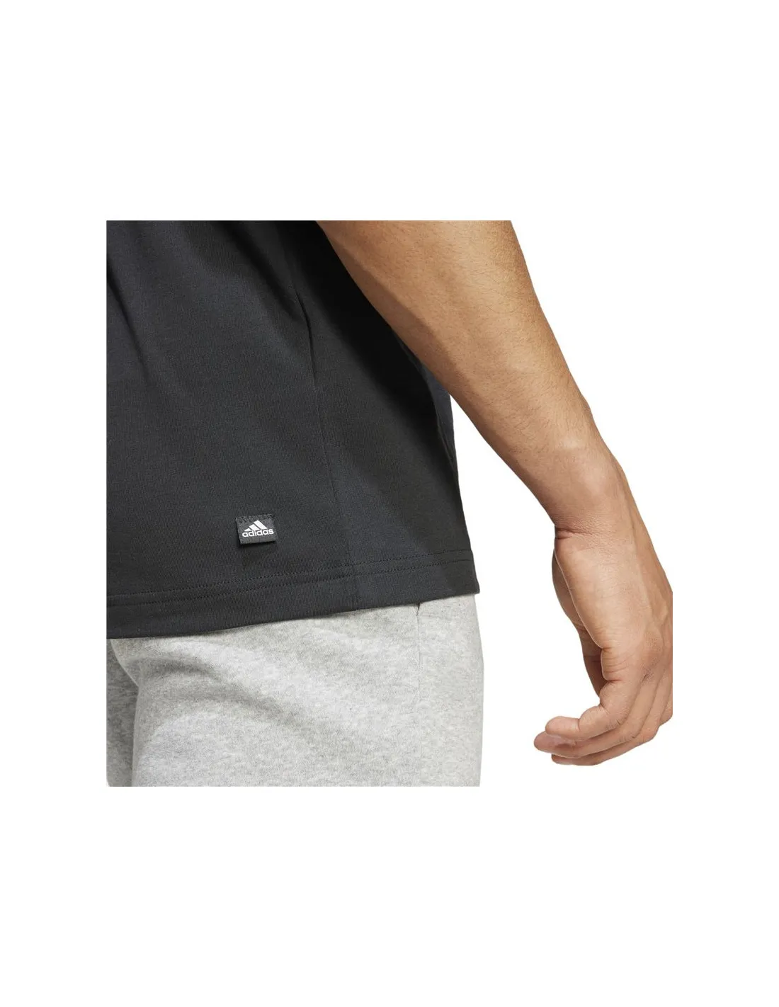 Camiseta adidas Remoji Graphic Hombre Negro