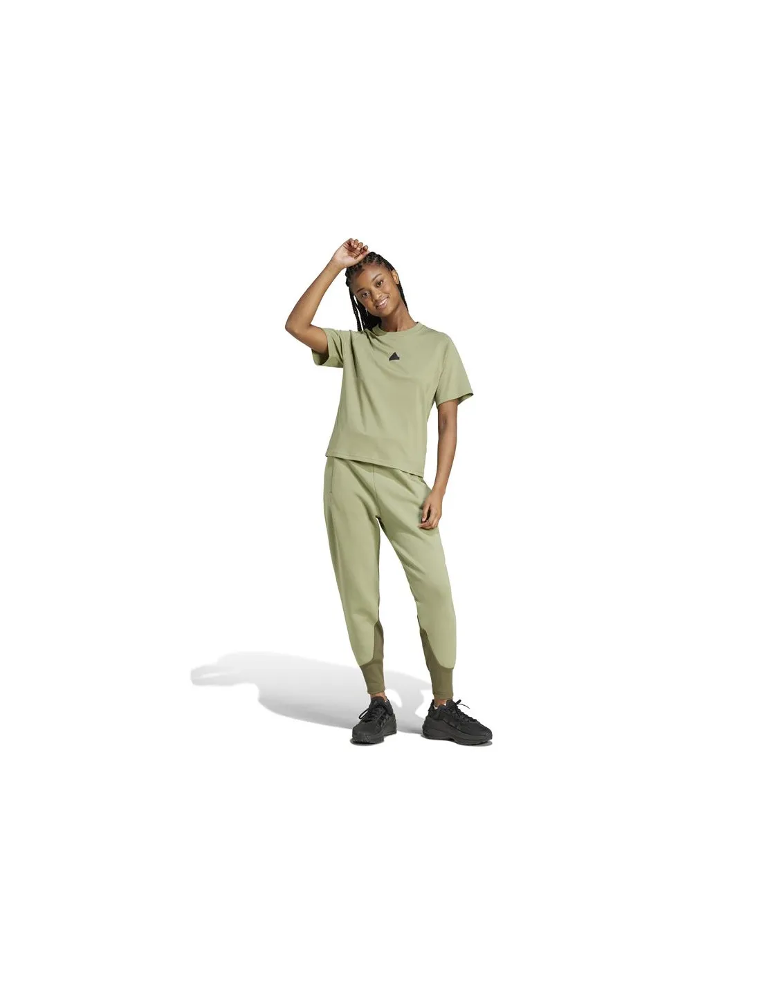 Camiseta adidas Z.N.E. Mujer Verde
