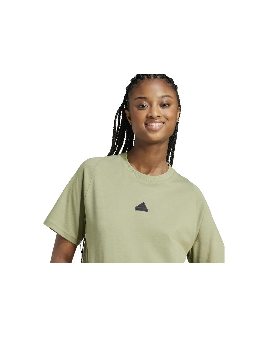 Camiseta adidas Z.N.E. Mujer Verde