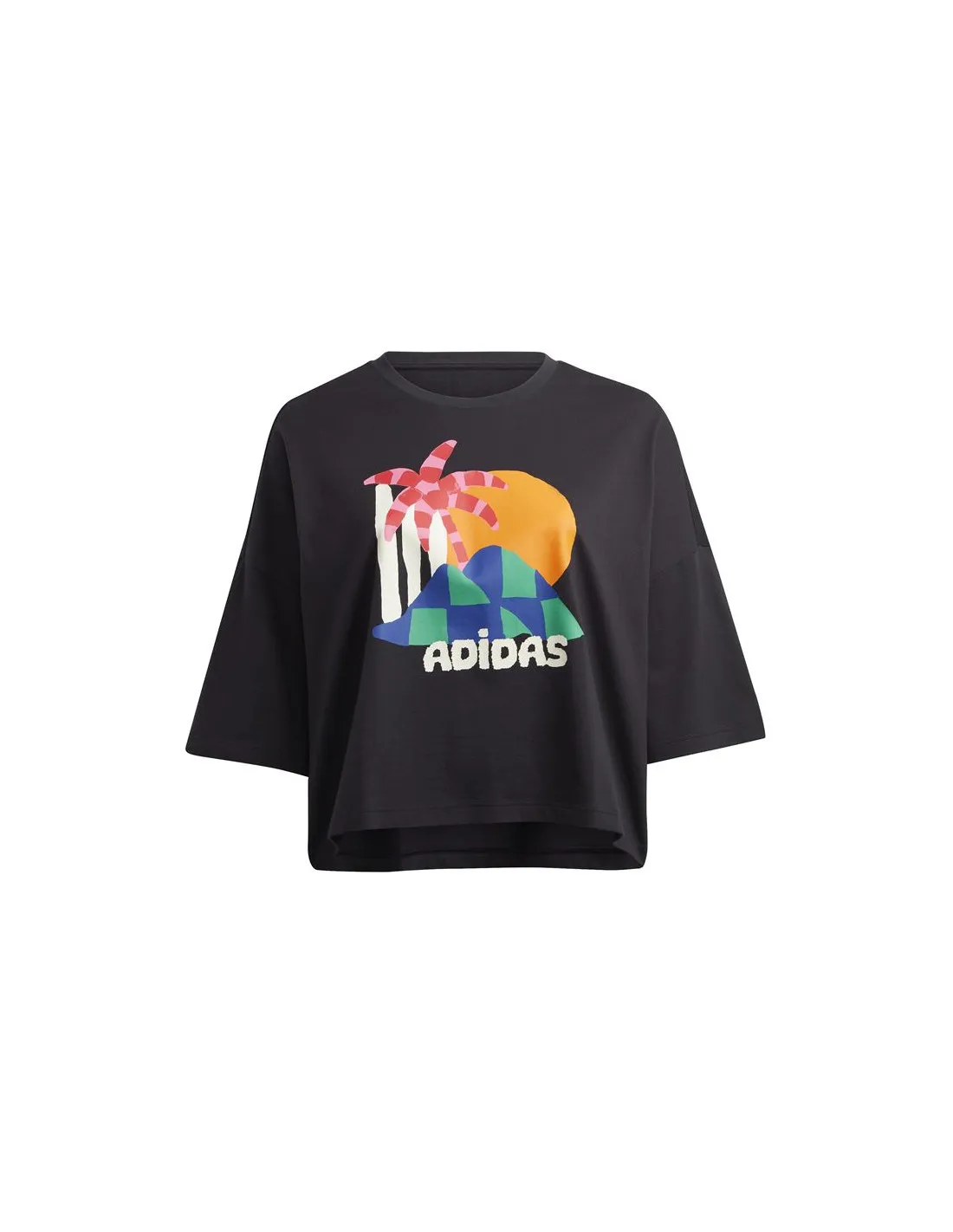 Camiseta de Fitness adidas Adidas x FARM Rio Graphic mujer