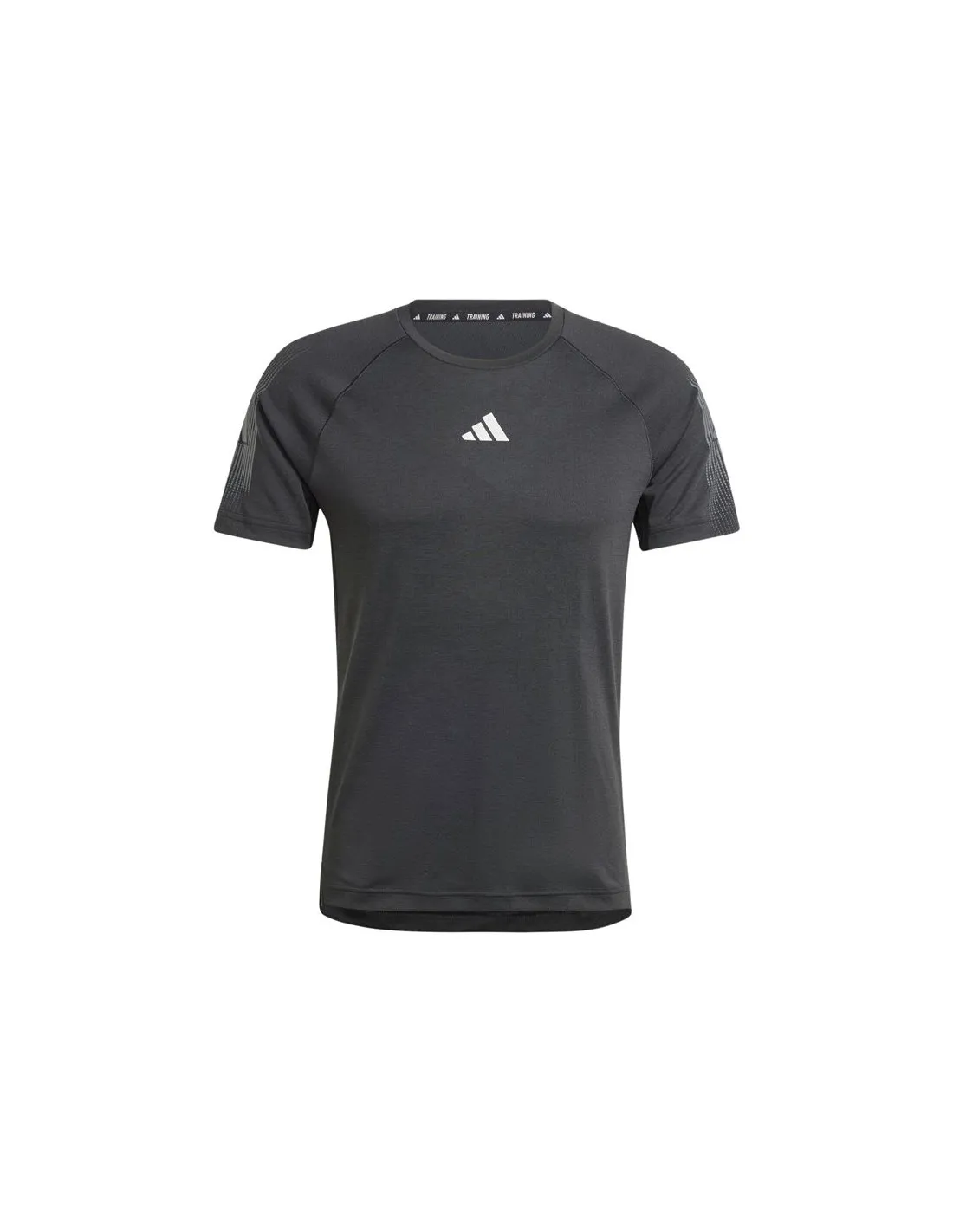 Camiseta de Fitness adidas Gym+ Training Brandlove Hombre Negro